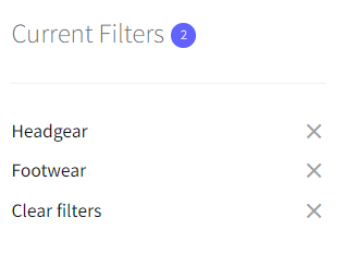 WP Intense - Multiselecting Categories Current Filters 