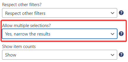 WP Intense - Multiselecting Categories Narrow Filters Backend