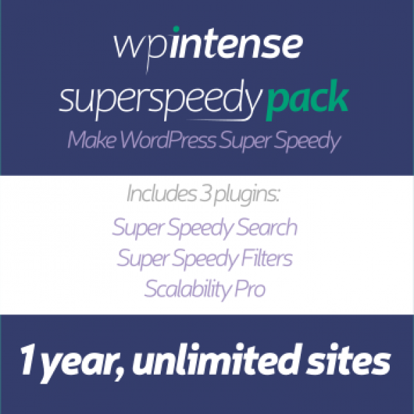 Super Speedy Pack - 1 year, unlimited sites